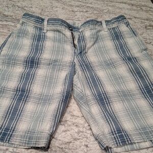 Levi's Blue Flat Front Summer Shorts